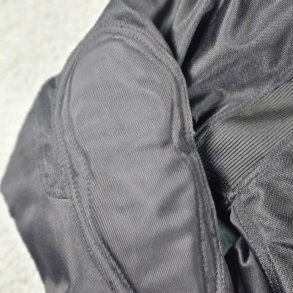 Icon Jacket Mens 3XL Black Hooligan 2 Stealth Motorcycle Textile Padded Armor - Picture 4 of 16